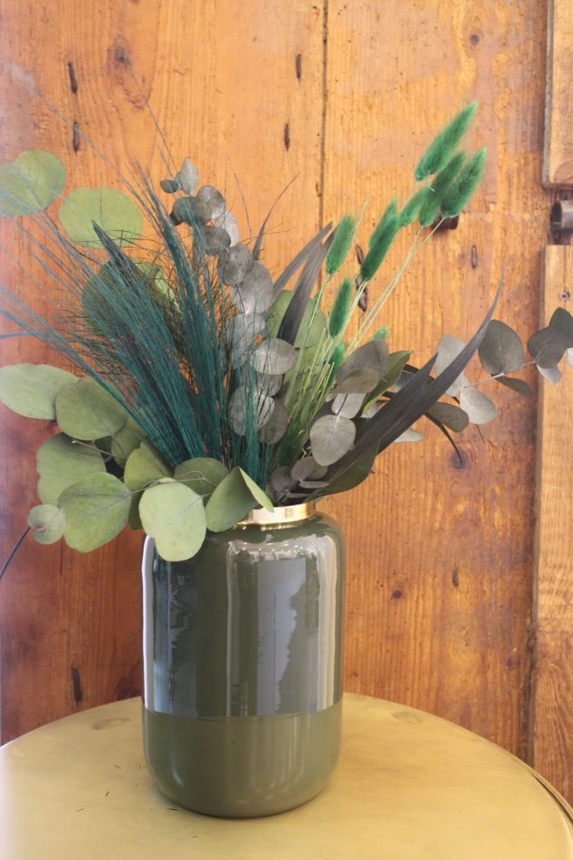 Vaso Fiore Eterni Verde