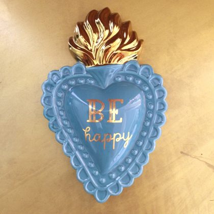 Cuore Ex Voto Azzurro